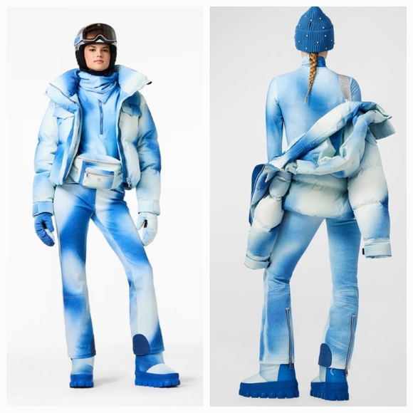 Goldbergh Blanchi Ski Pants Denim Jeans Blue Ciel Goldbergh Blue Ski Pants - Picture 6 of 16